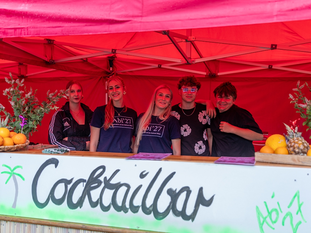 Leckere Getränke gab es an der Cocktailbar