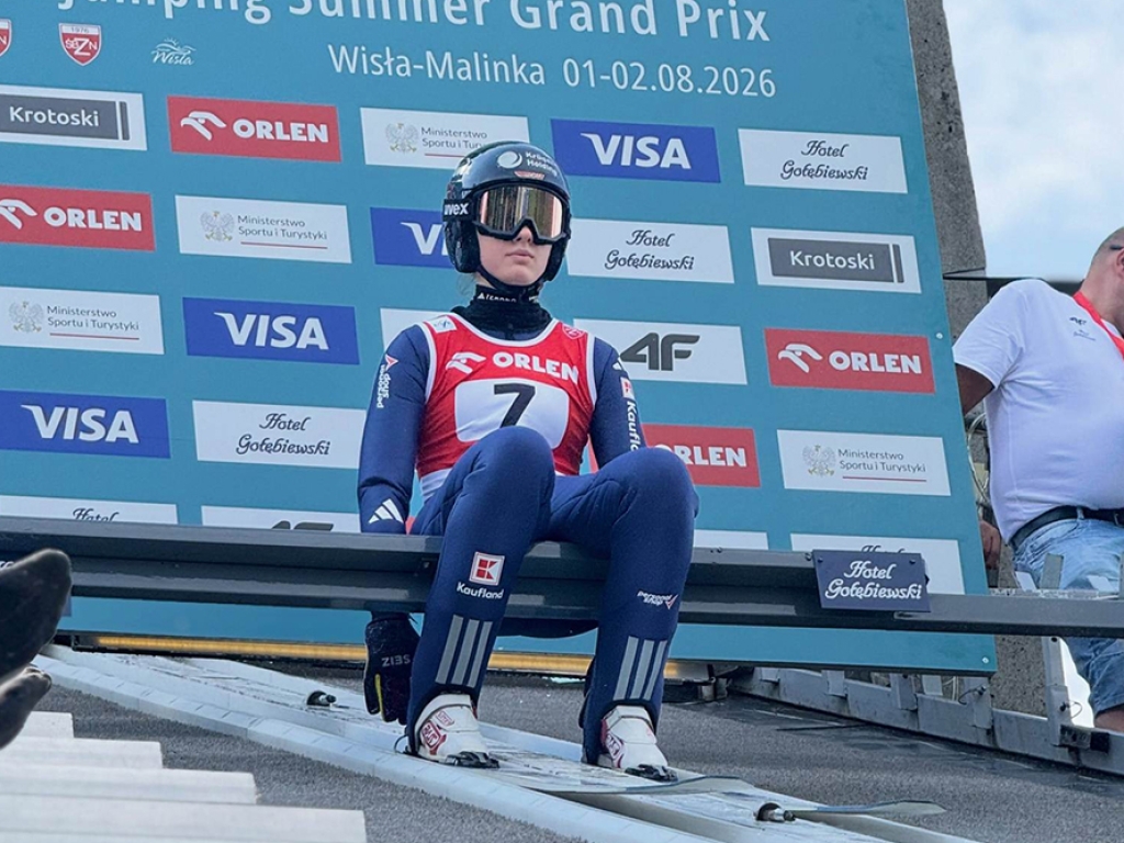 Alvine Holz beim Sommer Grand Prix in Wisła