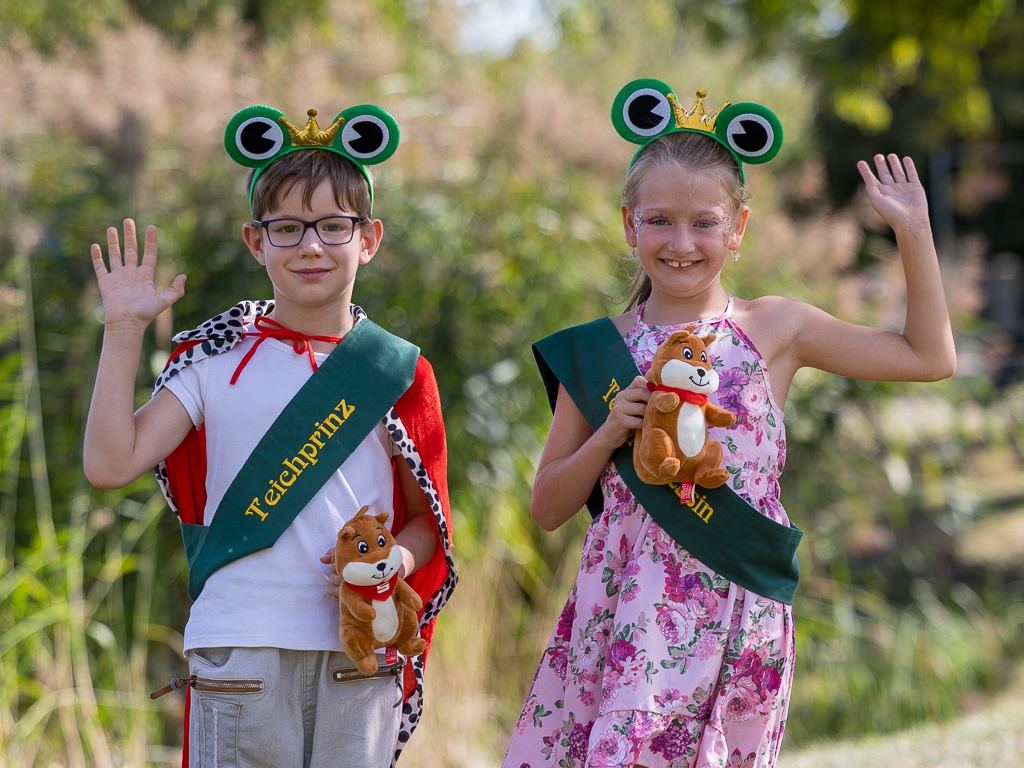 Teichprinzessin und Teichprinz