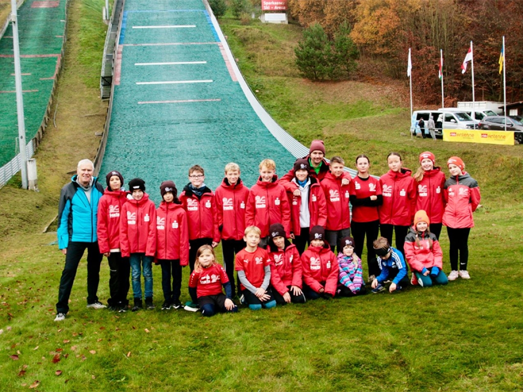 So wird es am kommenden Wochenende wieder aussehen, die Adler des Wintersportvereins 1923 bei den Offenen Landesmeisterschaften 2025