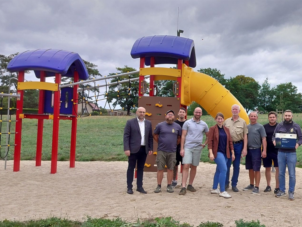 über Regionalbudget geförderter Spielplatz der Elterninitiative in Möglin (MOL)